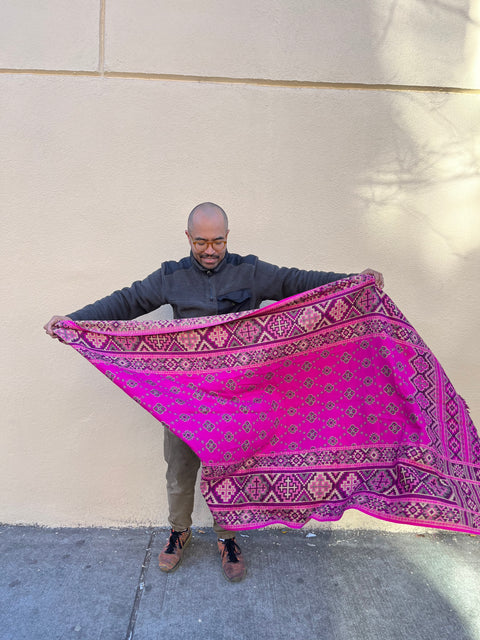 Vibrant Pink Scarf