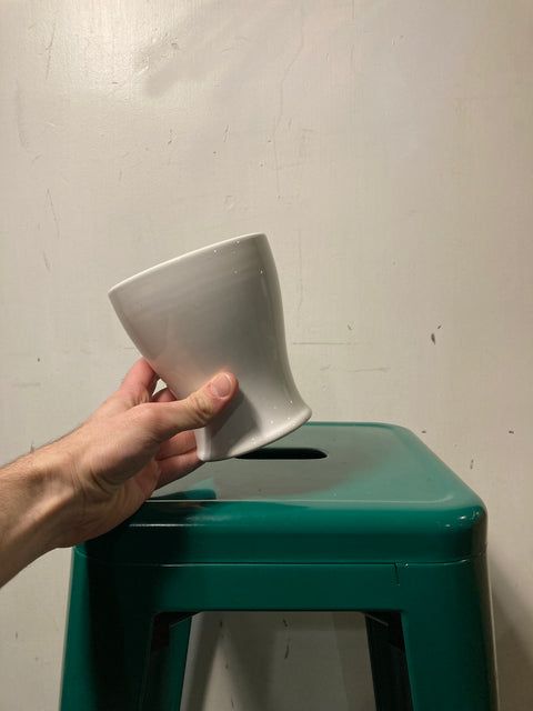 Lil' White Plant Pot