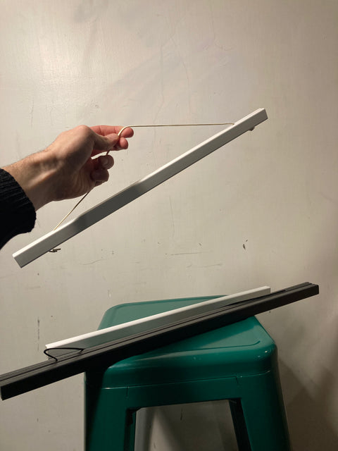 Two Magnetic Poster Hangers
