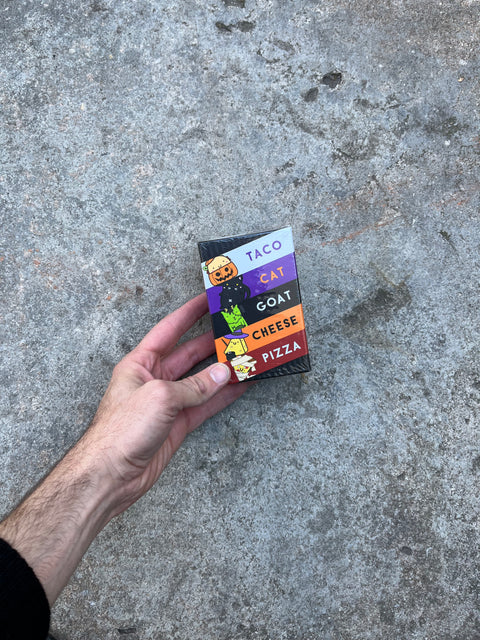 Taco Cat Goat Cheese Pizza Card Game, Sealed