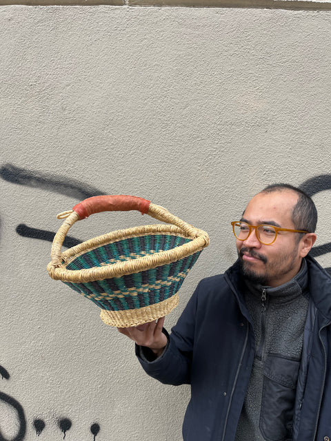 A Pretty Basket To Pick Up Blueberries