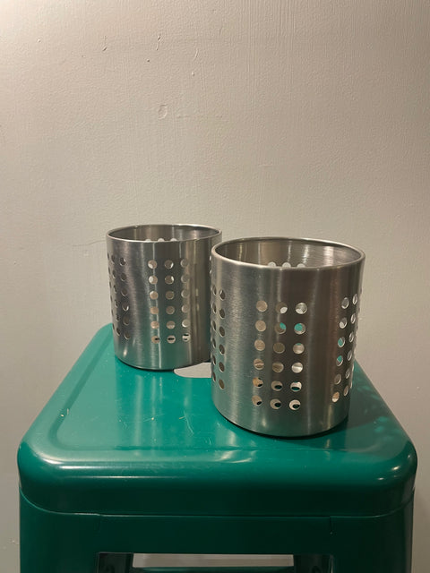 Ikea Ordning Stainless Steel Kitchen Utensil Holder