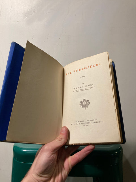 The Ambassadors by Henry James, First Edition