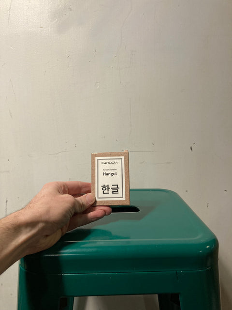 Korean Alphabet Flashcards