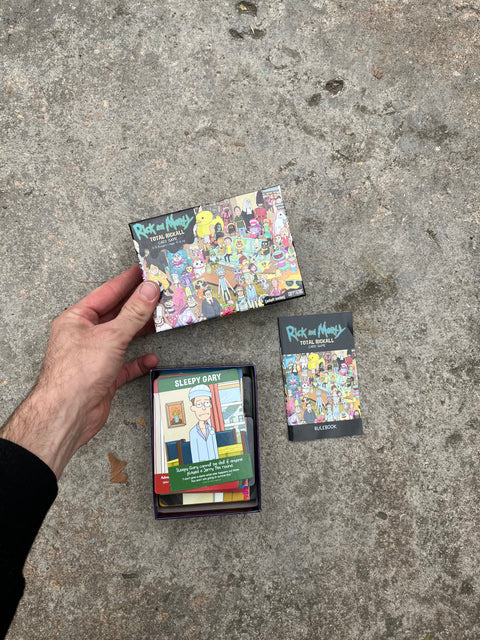 Rick & Morty Total Rickall Card Game