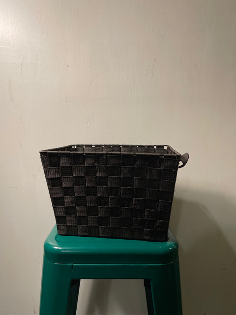 Black Woven Basket