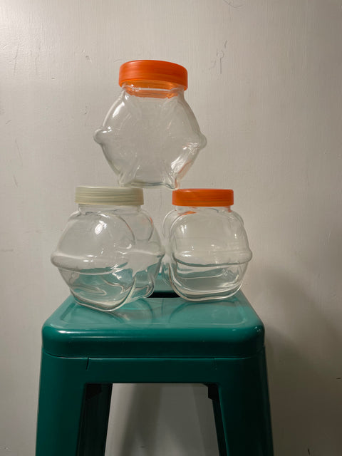 3 Glass Jars