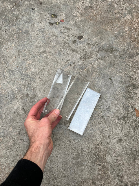 Three Clear Magnet Frames