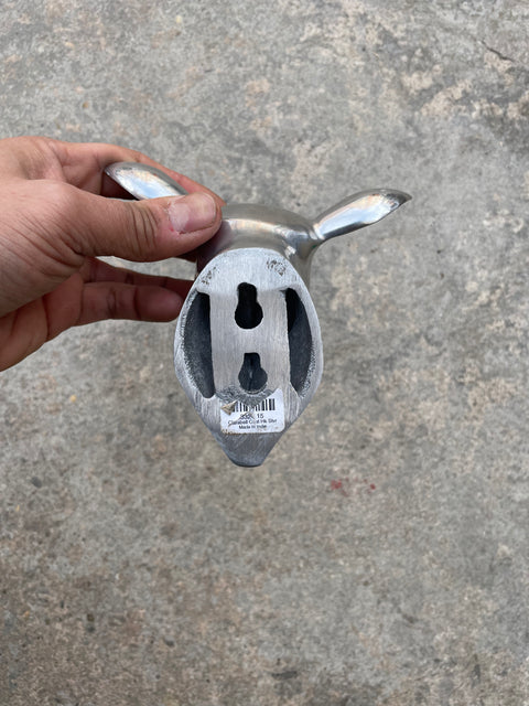 Metallic Dog Head Coat Hook