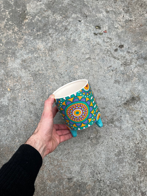 Psychedelic Plant Pot