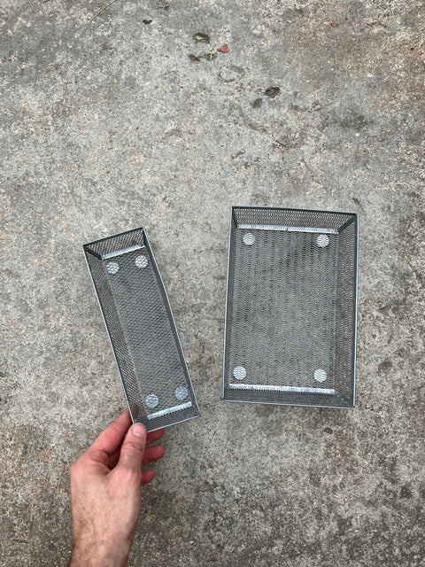 Mesh Desk Organizers Duo