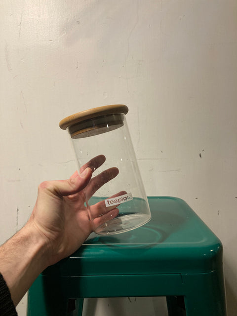 Teapigs Glass Storage Jar