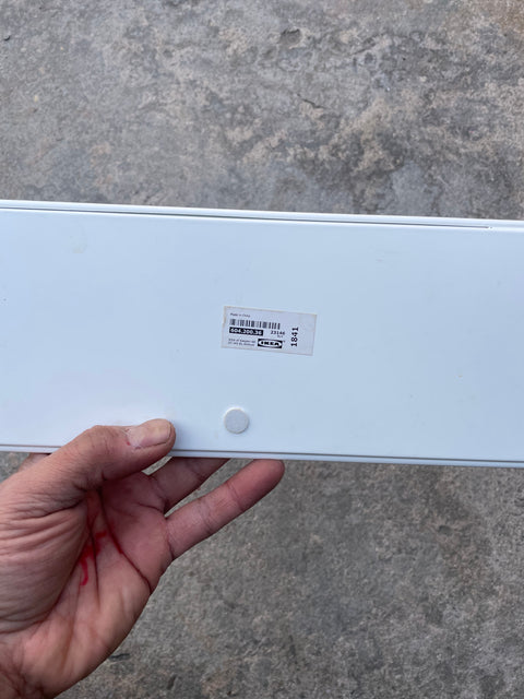 Minimalist White Serving Tray