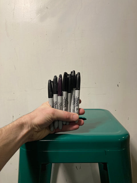 10ish Sharpies