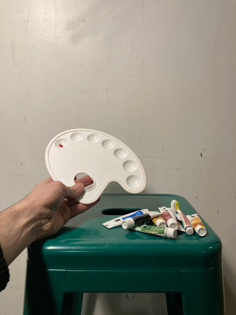 Painter's Palette & Paint