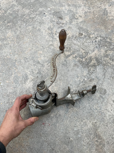 An Old School Meat Grinder