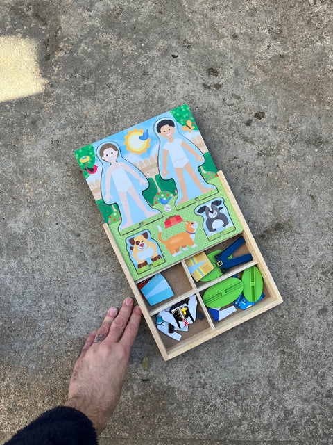 Melissa & Doug Magnetic Play Dress-Up Play Set