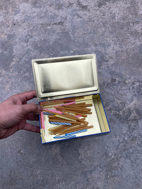 Louis Sherry Decorative Box with Some Candles Inside