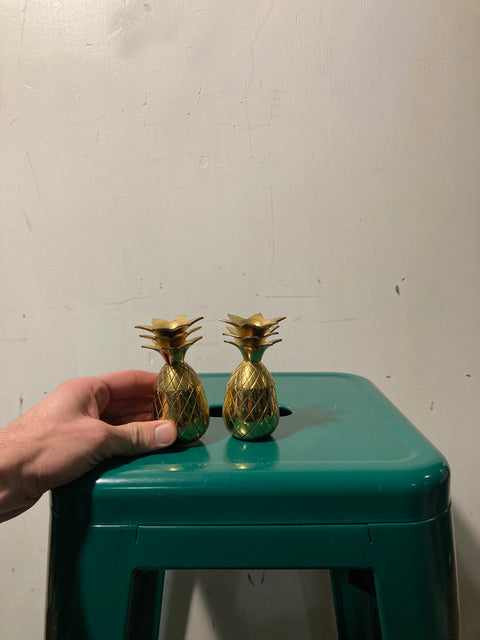 Pair of Pineapple Trinket Boxes