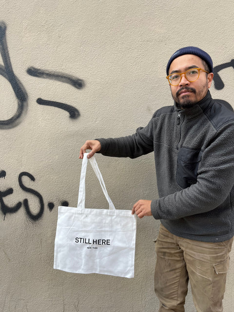 Still Here New York Tote Bag