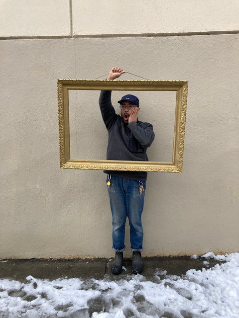 Large Vintage Frame