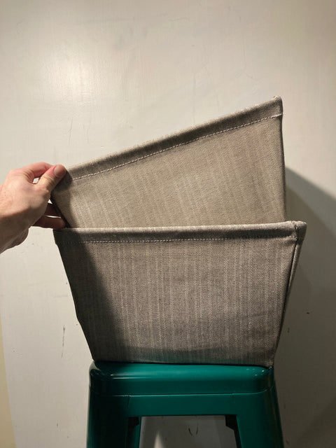 2 Fabric Storage Boxes