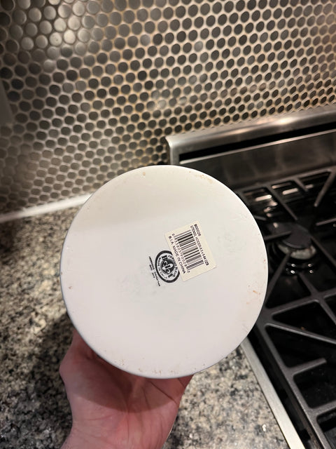 White Ceramic Utensil Holder