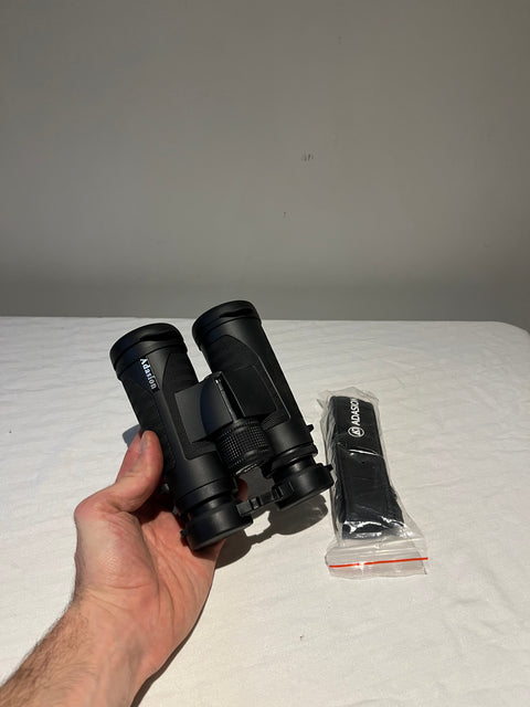 Like New Adasion Binoculars & Strap, 12x42