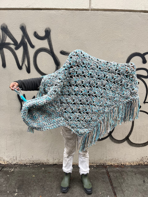 Crochet Hooded Owl Blanket!