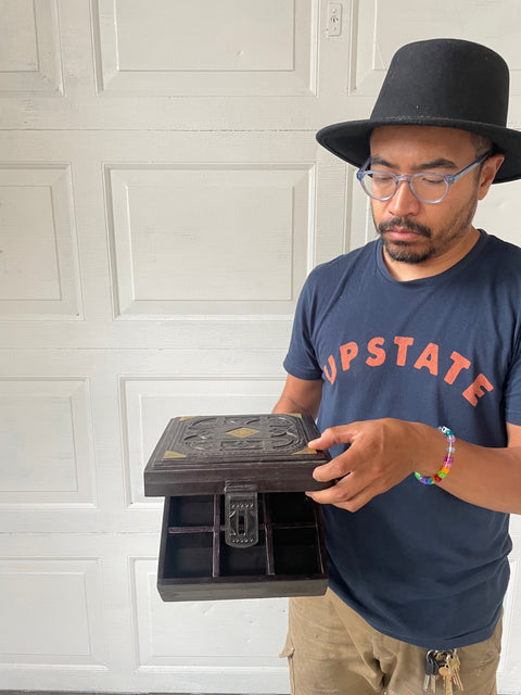 Vintage Wood Watch Box