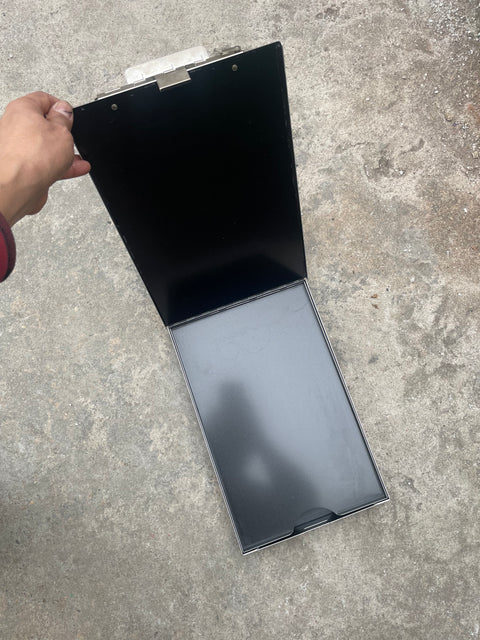 Metal Gym Teacher Clipboard with Storage Compartment