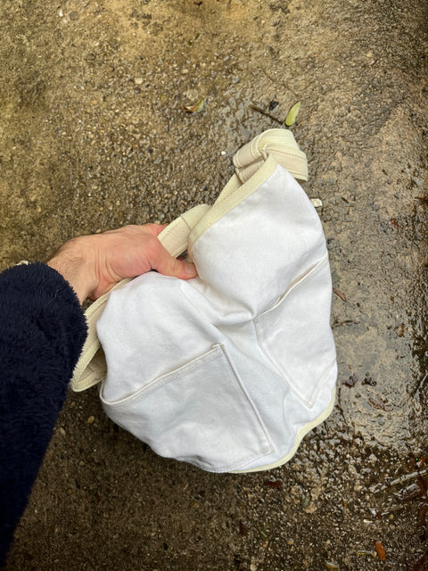 Everlane Off White Two Front Pockets Tote