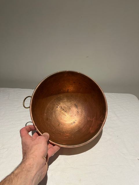 Vintage Copper Mixing Bowl