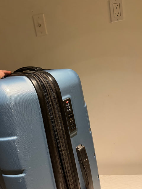 Like New SHOWKOO Hardside Checked Luggage