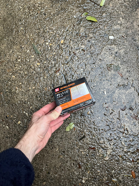 Box of 2.5" Drywall Screws