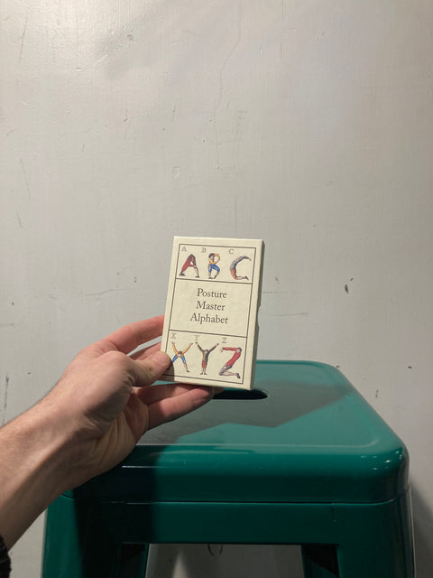 Posture Master Alphabet Deck of Cards