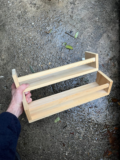 Two 16x4" Spice Rack Shelves (We Have 4!)