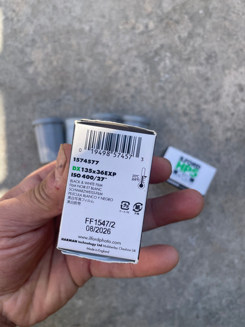Bunch of Unexpired Ilford Films