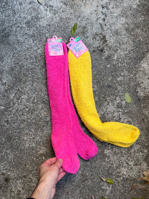 Maybe The Softest Socks In The World, 2 Pairs Size 9-11