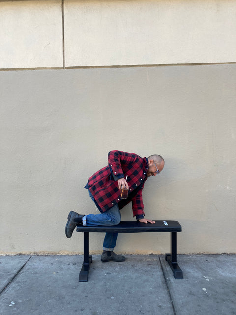 HolaHatha Exercise Bench