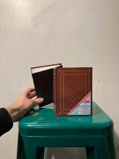 2 Brown Photo Albums