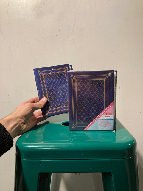 2 Blue Photo Albums