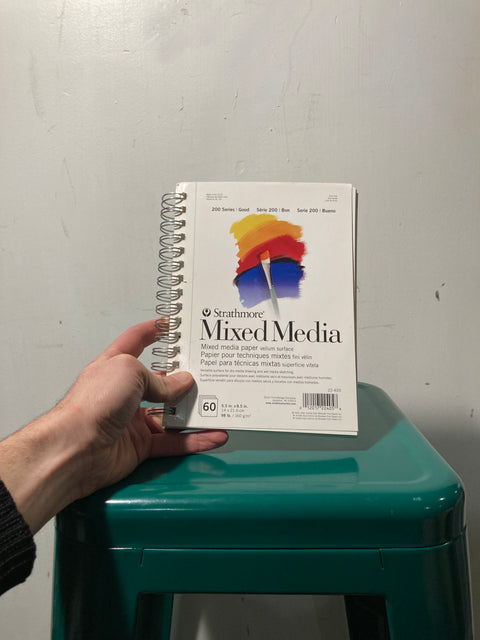 Mixed Media Drawing Notebook