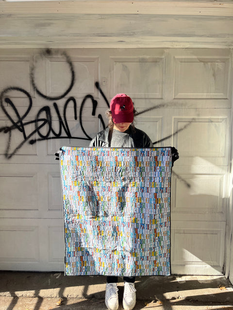 Adorable Transportation Baby Quilt, 30x40"