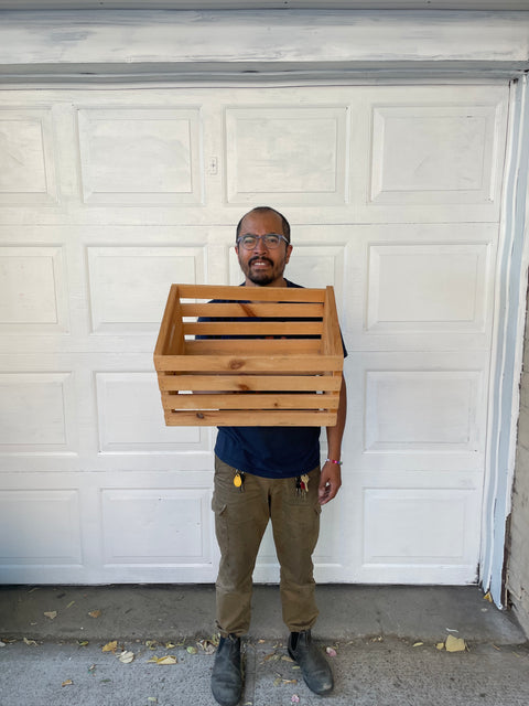 A Classic Wood Crate