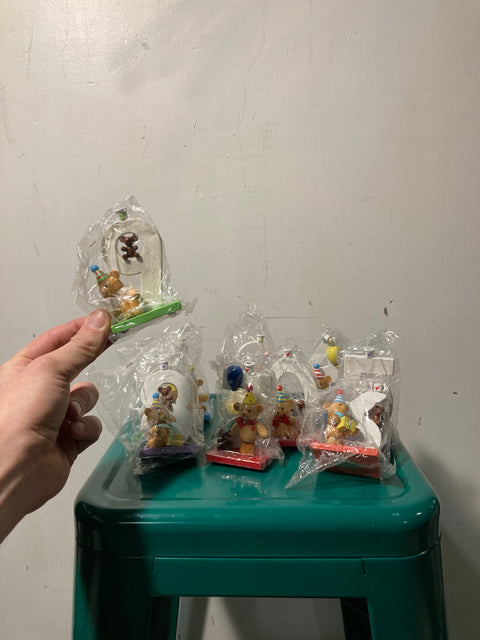 0 to 9 Bear Figurines