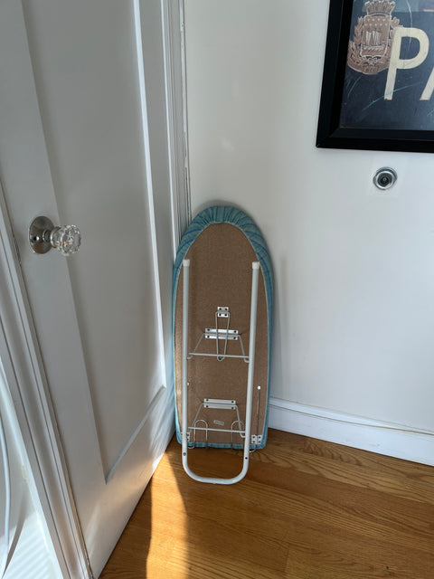 Striped Blue Foldable Ironing Board
