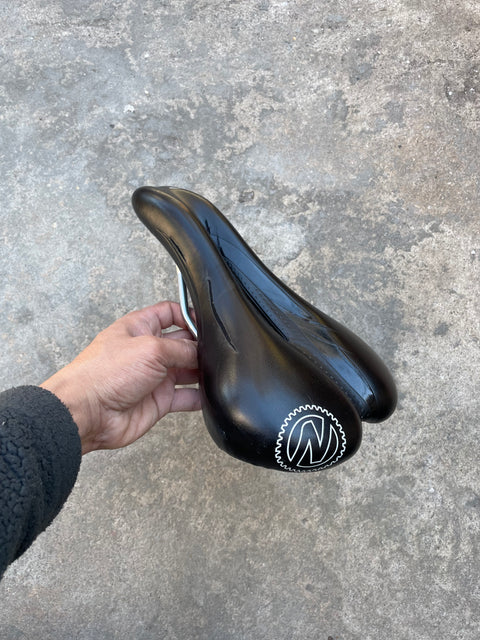 Bike Saddle with a Few Tears