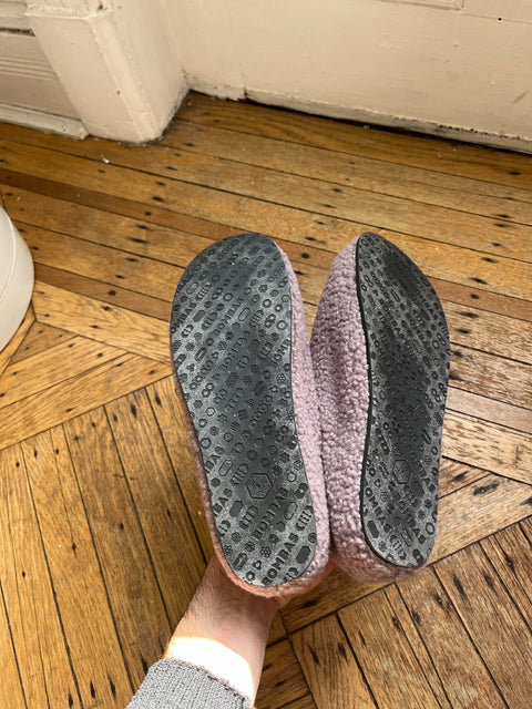 Brand New Bombas Faux-Fur Sunday Slippers, Size US 8W