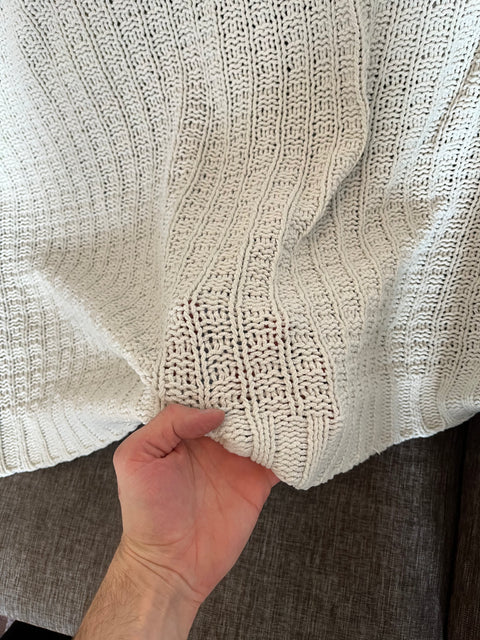 Cozy Knit Throw Blanket, 50x50"
